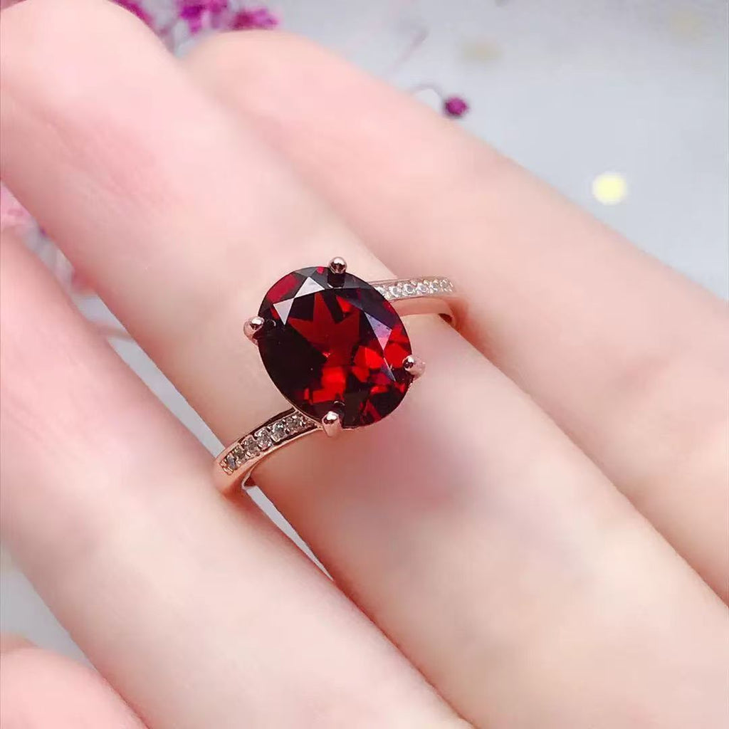 Topaz Ring For Women Minimalist And Trendy In Japanese And Korean Styles